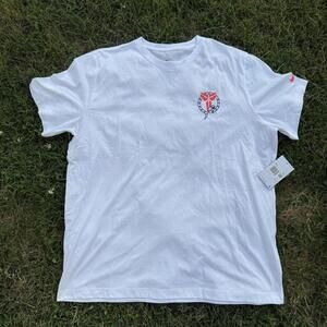 Nike Dri-FIT Kobe Bryant Black Mamba White T Shirt HV5150-100 Men XXL